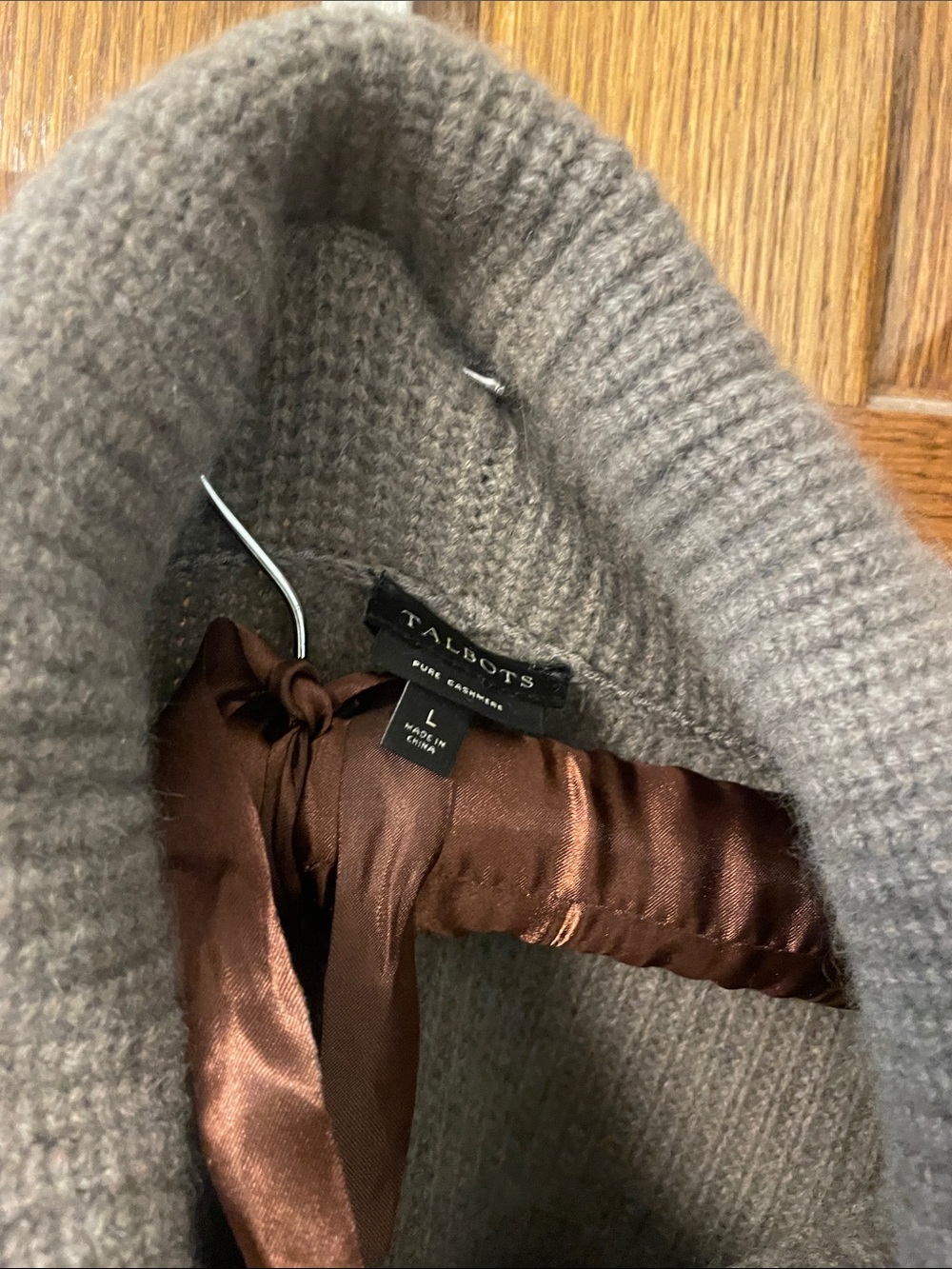 Talbots Taupe Sweater